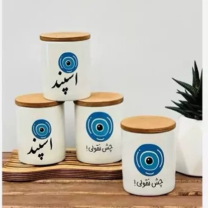 بانکه اسپند سرامیکی طرح چشم نقولی
