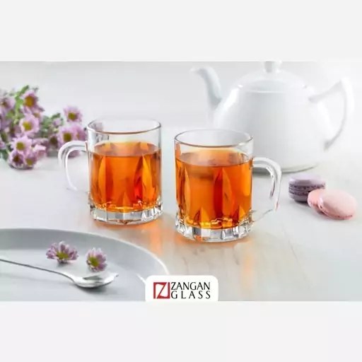 لیوان دسته دار ۶عددی ارغوان