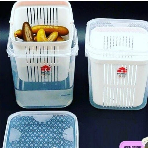 ظرف نگهدارنده سبددار ترشی جات در چفتی